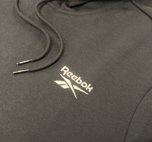 Reebok identity small logo fleece hoodie - Black