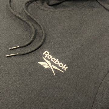 Reebok identity small logo fleece hoodie - Black