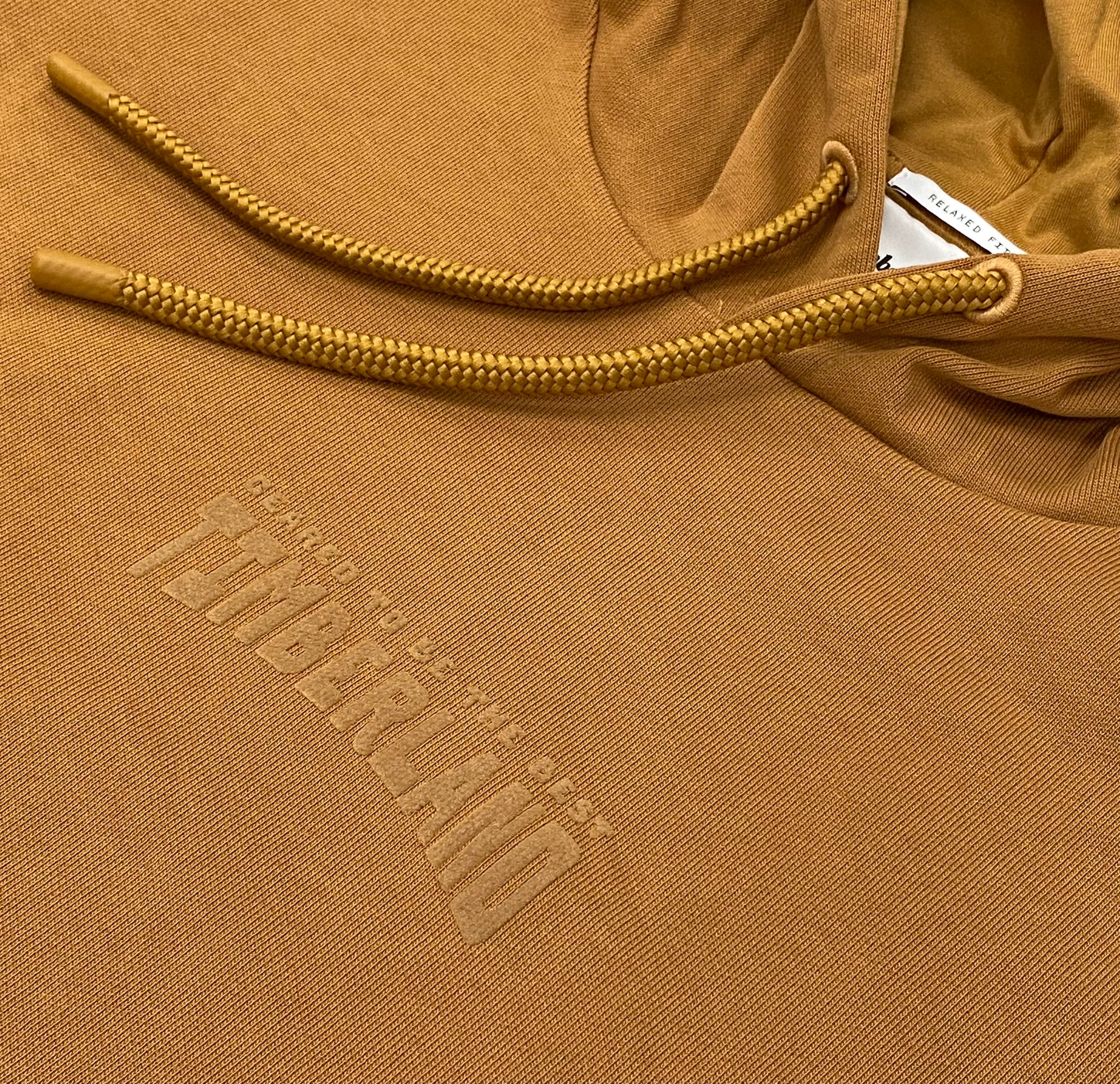 Back Logo Hoodie - Wheat Boot