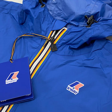 Le Vrai Claude Windbreaker & Rain Jacket - Blue Royal Marine