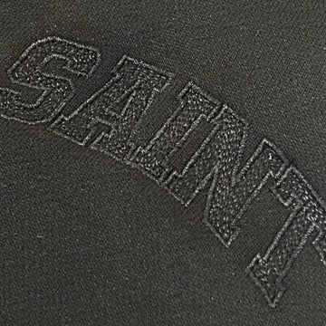 Relaxed Sweatpants Saint Logo Black/BLK
