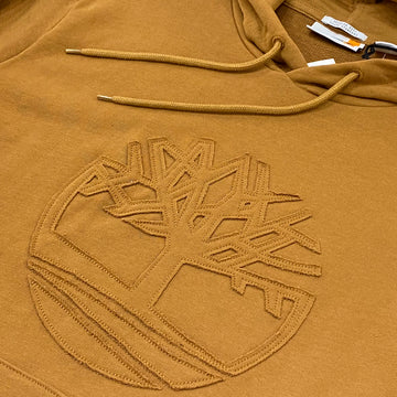 NORTHWOOD TREE LOGO PATCH LOOPBACK HOODIE - WHEAT BOOT