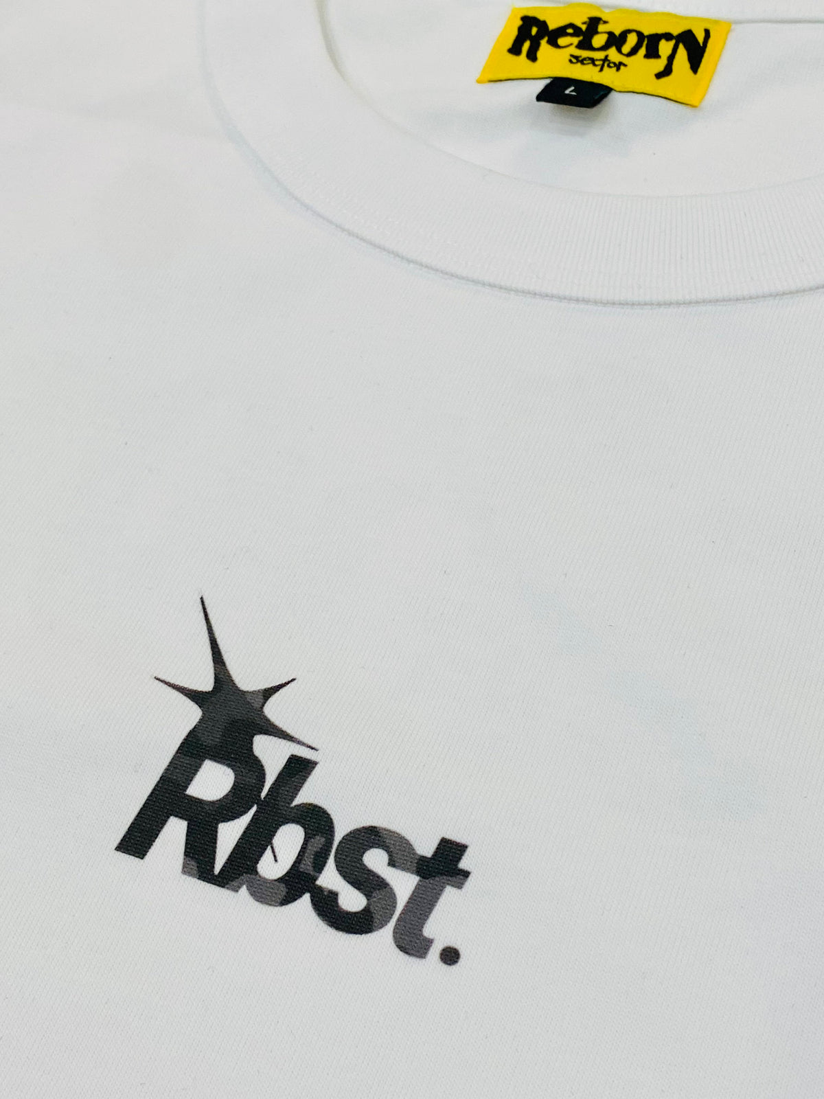 "CAMO" TEE - BLANC