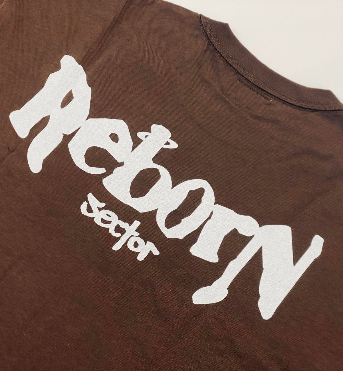 "ORIGIN" TEE - BRUN