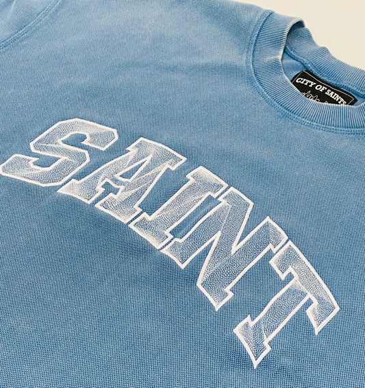 Saint Piqué T-Shirt - Baby blue