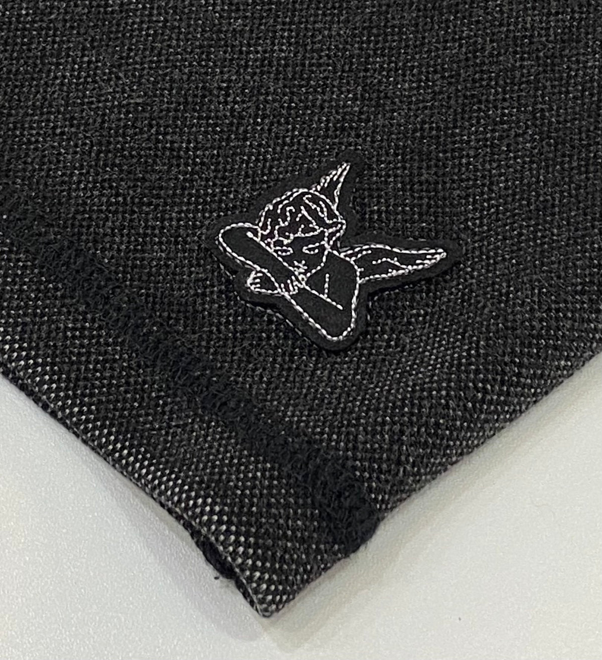 T-shirt Saint signature Piqué - noir