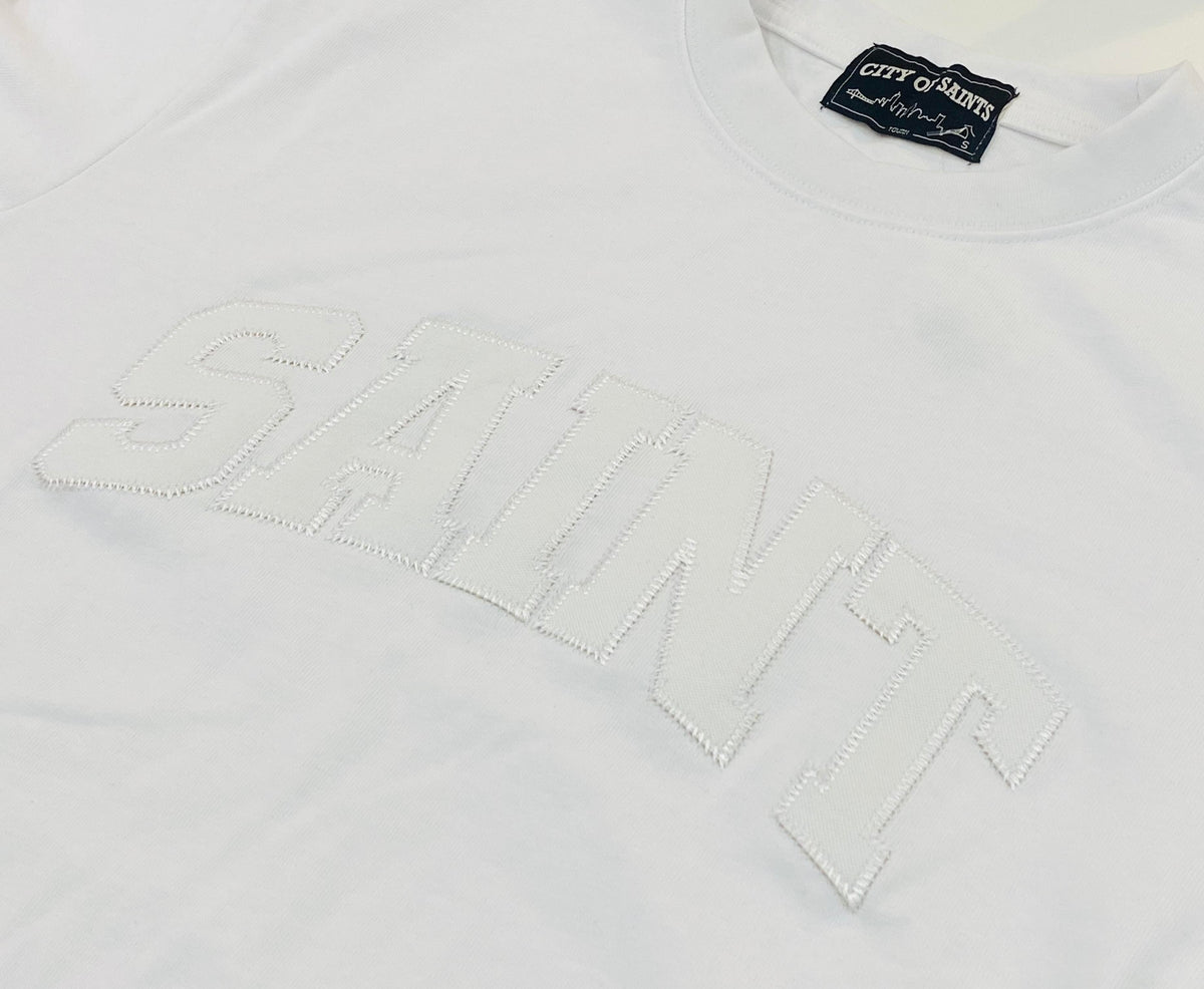 T-shirt Saint Heavyweight Blanc/Blanc