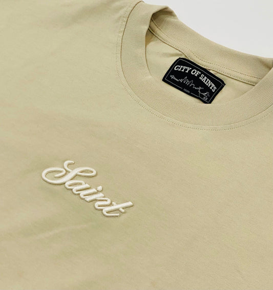 Saint Signature Tee - CREAM