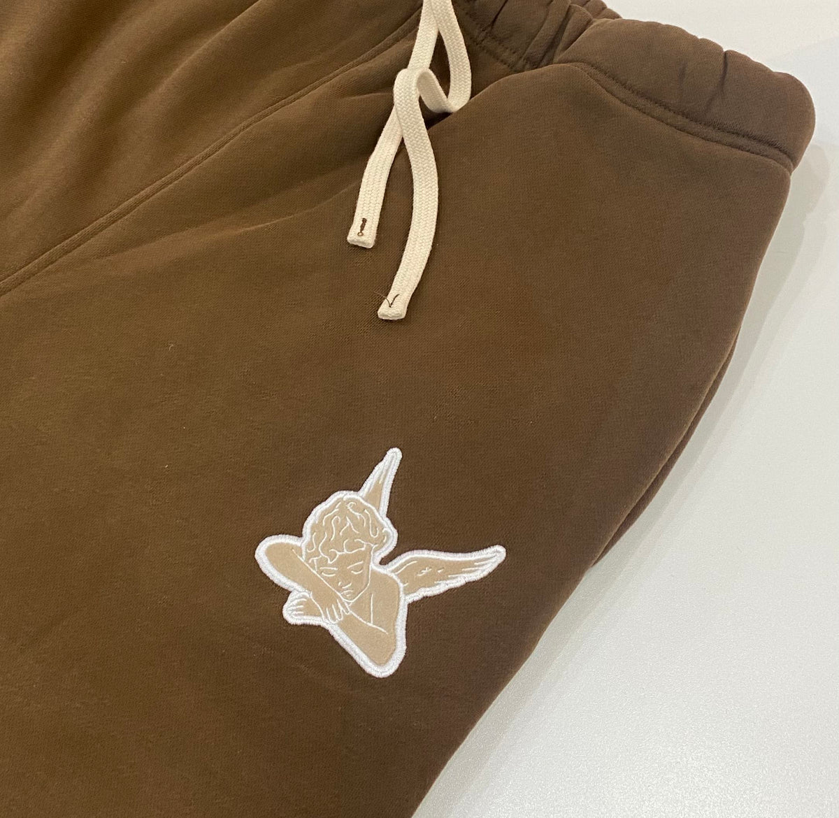 Relaxed Sweatpants Saint Logo Ski Brown/cream