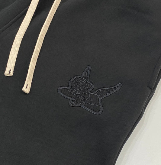 Relaxed Sweatpants Saint Angel Logo Black/BLK
