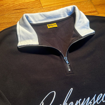 "ASCENT" QUARTER ZIP - NOIR