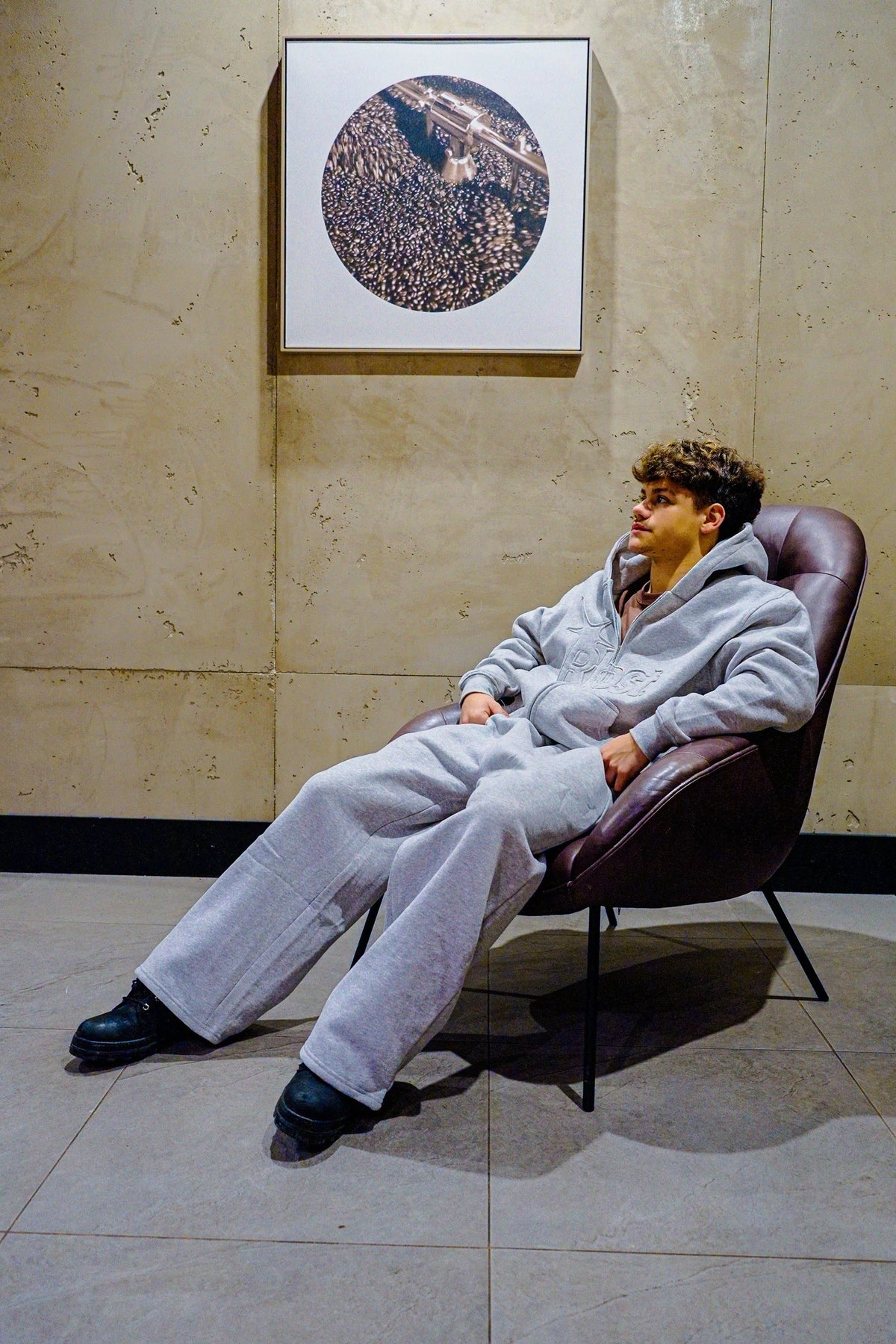 "EVOLVE" SWEATPANTS - LIGHT GREY