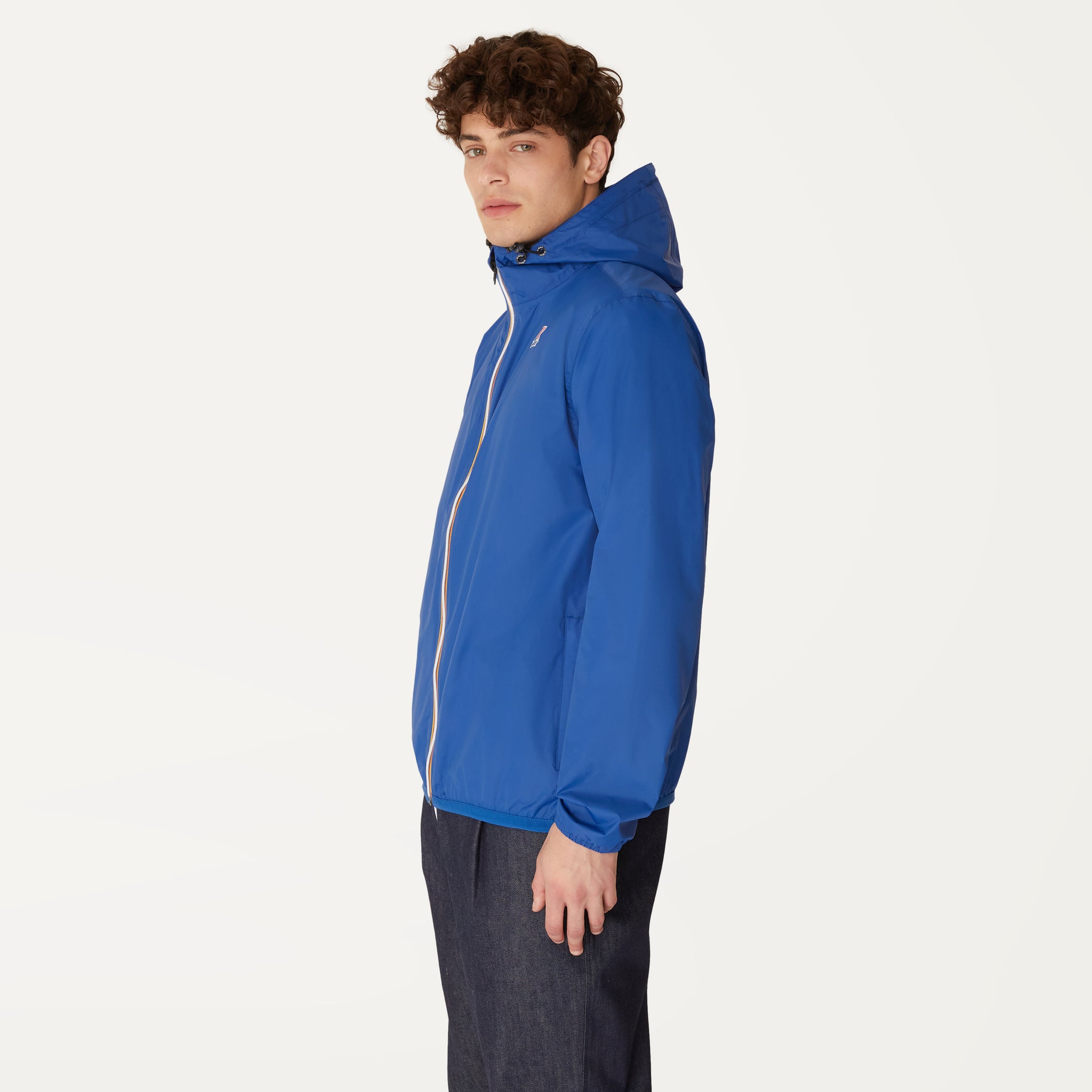 Le Vrai Claude Windbreaker & Rain Jacket - Blue Royal Marine