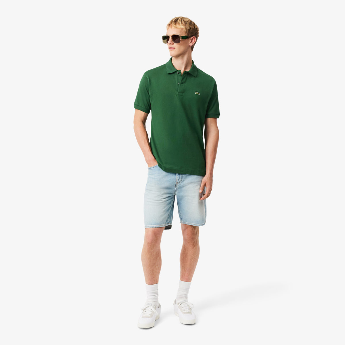 Men's Classic Fit Original L.12.12 Polo - Pine Green