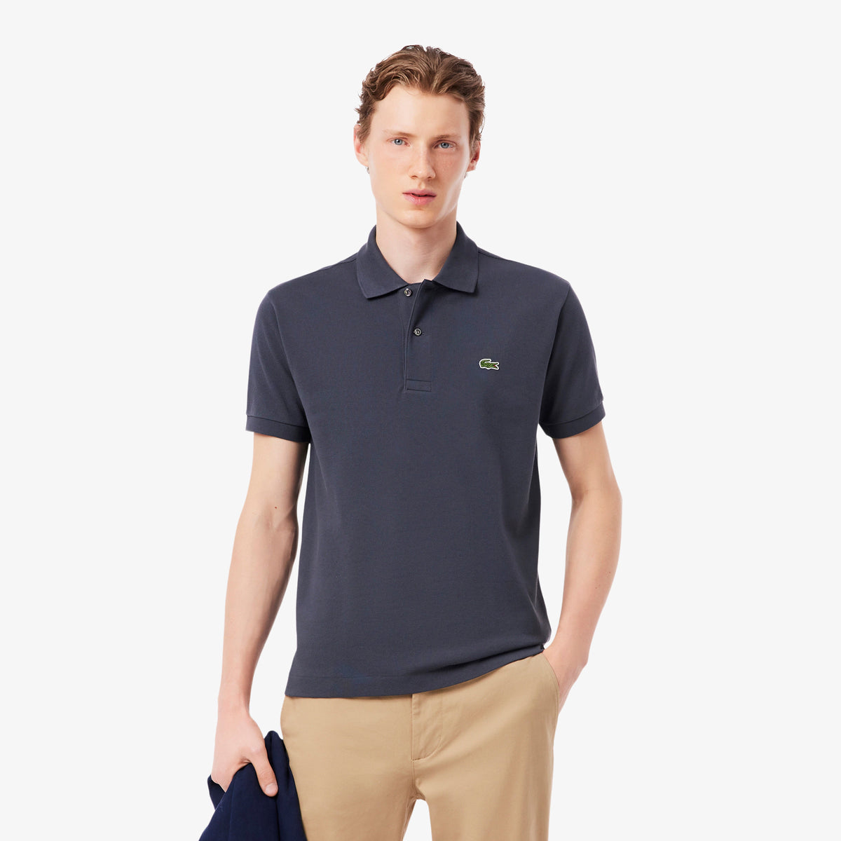 Men's Classic Fit Original L.12.12 Polo - Dark grey