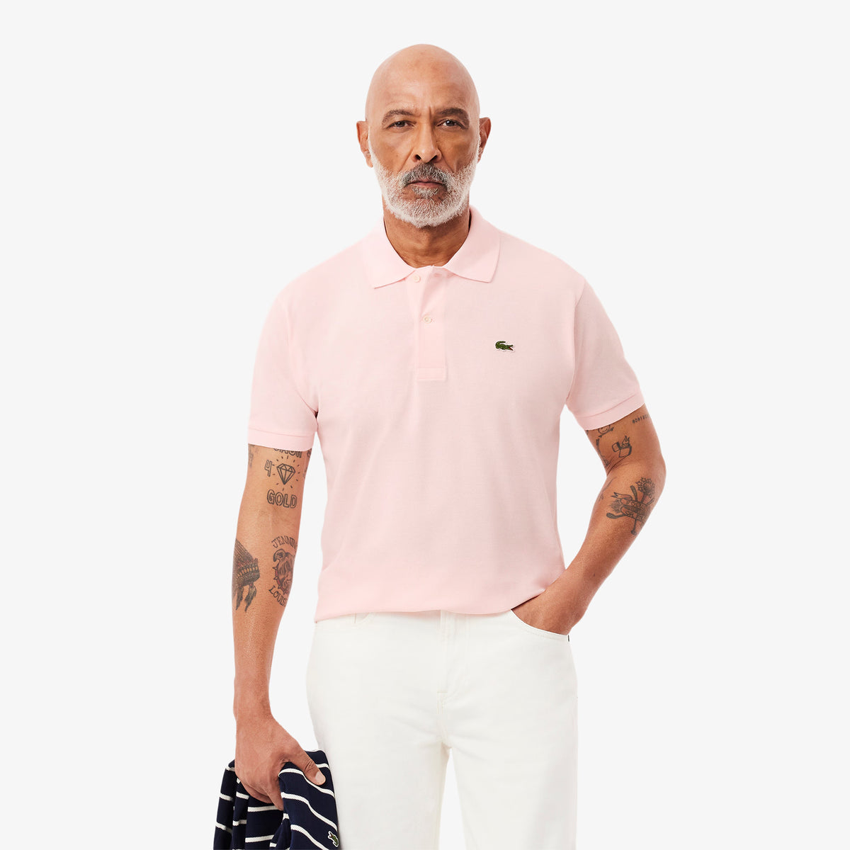 Men's Classic Fit Original L.12.12 Polo - Light Pink
