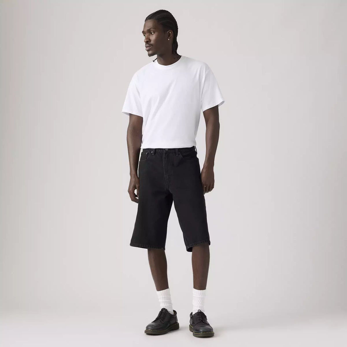 470 Baggy Men's Shorts - Night Run - Just Tonight - Black