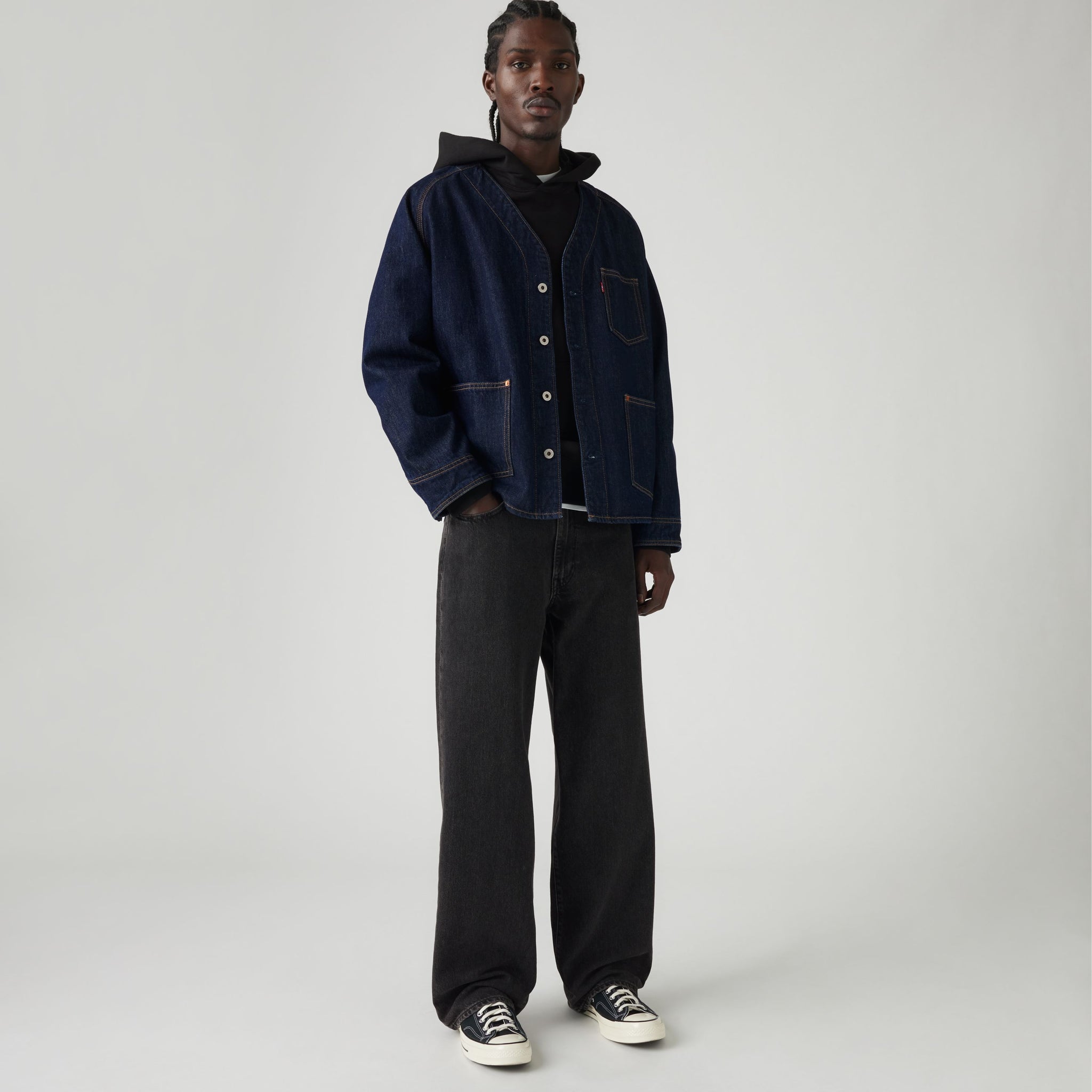 578™ Baggy Men's Jeans - 8 AM in Charlotte - Black