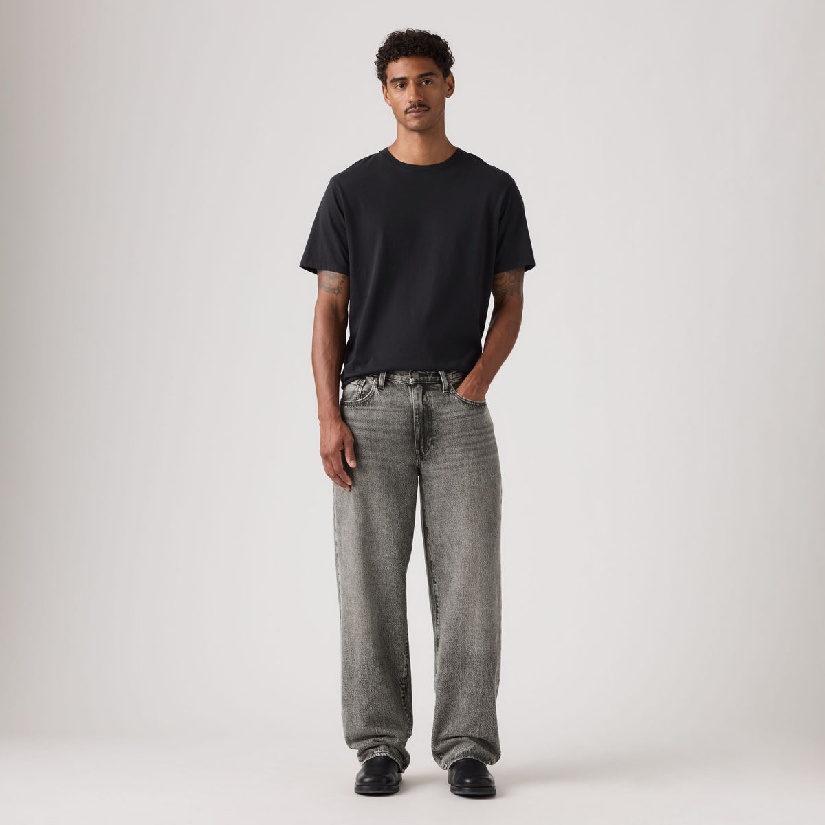 578™ baggy gray wash