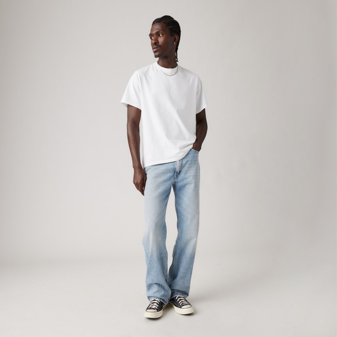 Jeans 565™ Lousse Droit Levi’s - Bleu clair délavé