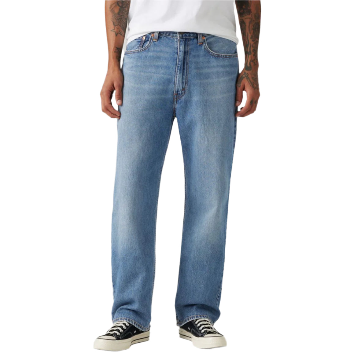 565 LOOSE STRAIGHT- Md blue Wash