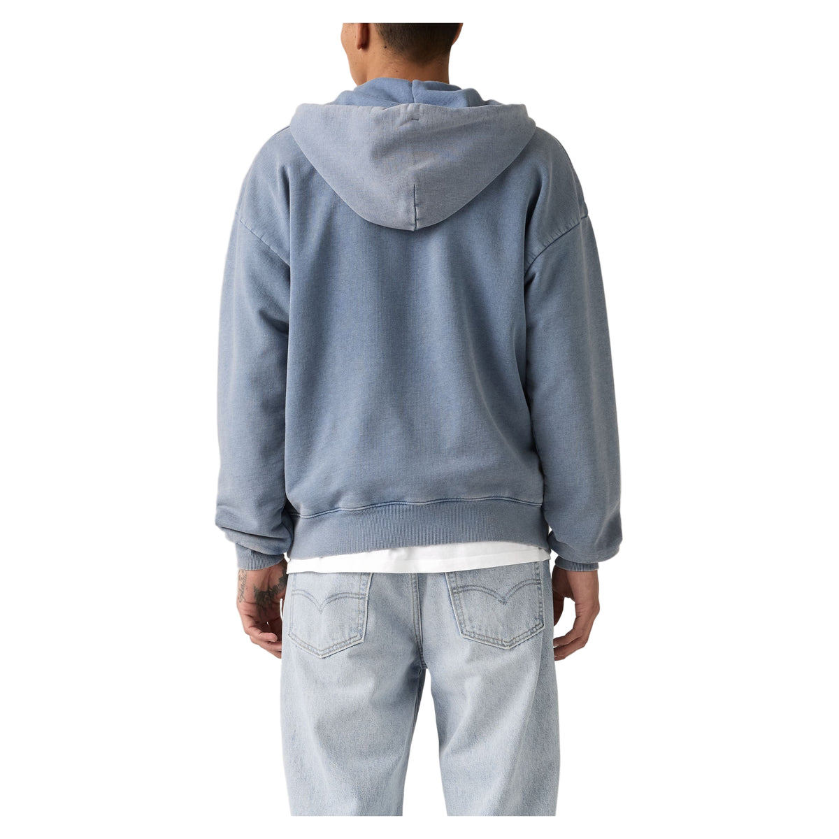 arcata lined full zip grunge wash sunset