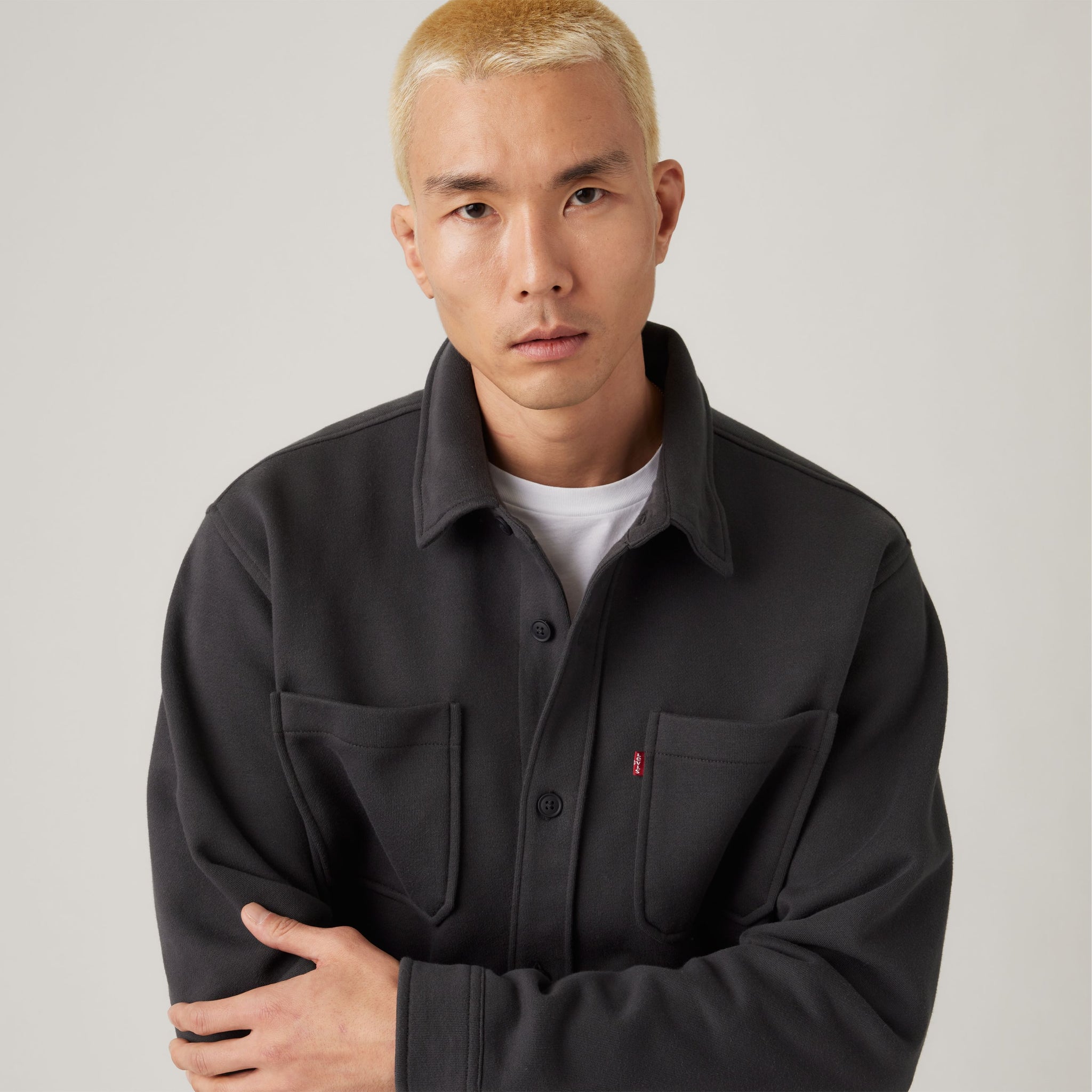 norwood button up worker dark phantom