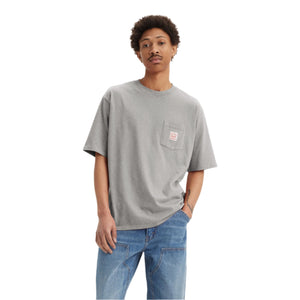 Short Sleeve Workwear T-shirt - Midtone Heather Grey