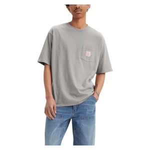 Short Sleeve Workwear T-shirt - Midtone Heather Grey