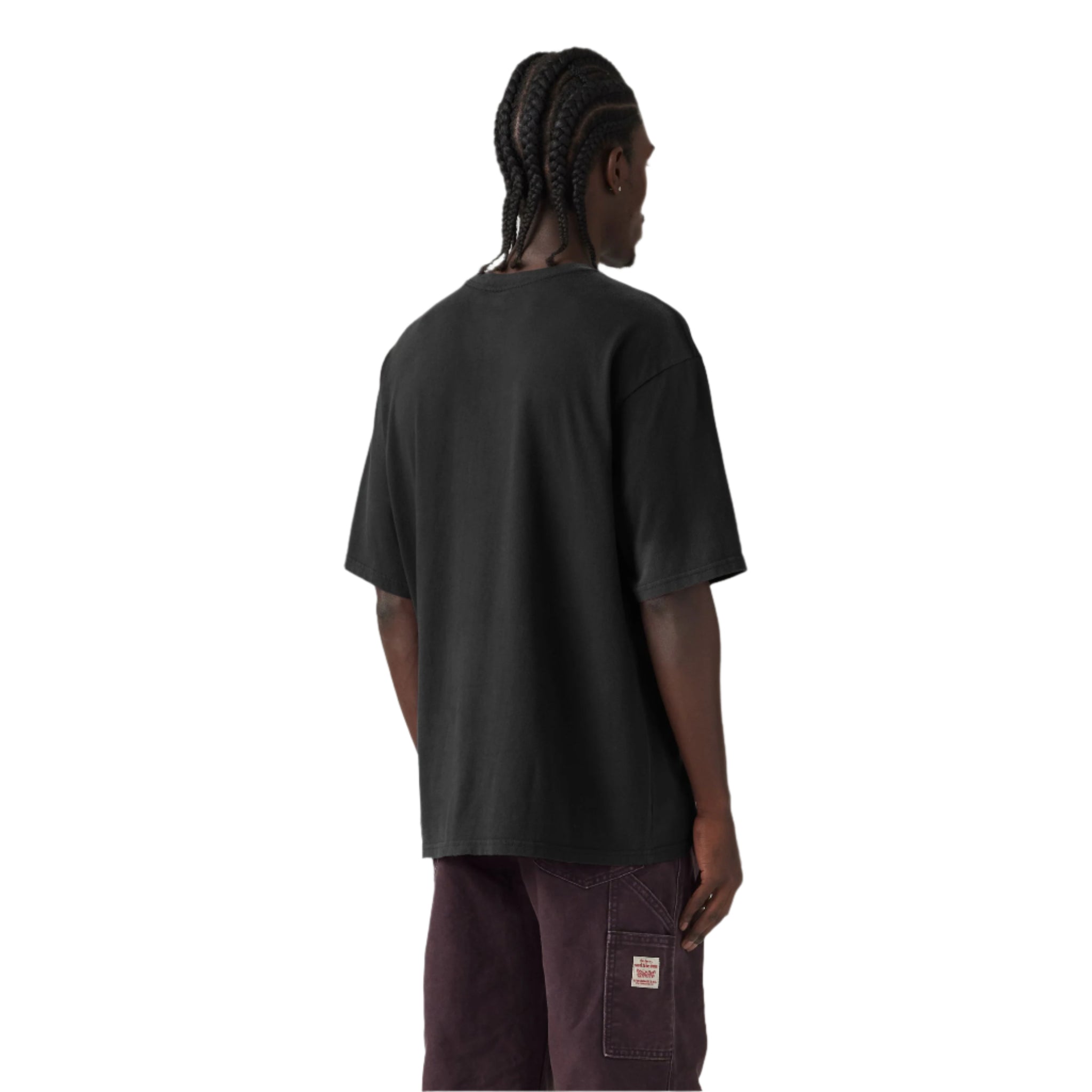 Short Sleeve Workwear T-shirt - Meteorite - Black