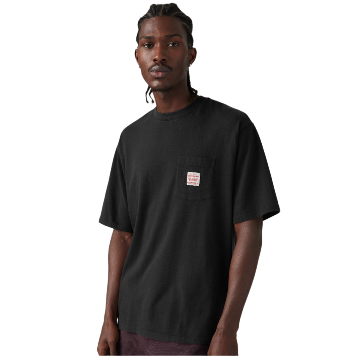 Short Sleeve Workwear T-shirt - Meteorite - Black