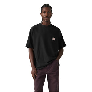 Short Sleeve Workwear T-shirt - Meteorite - Black