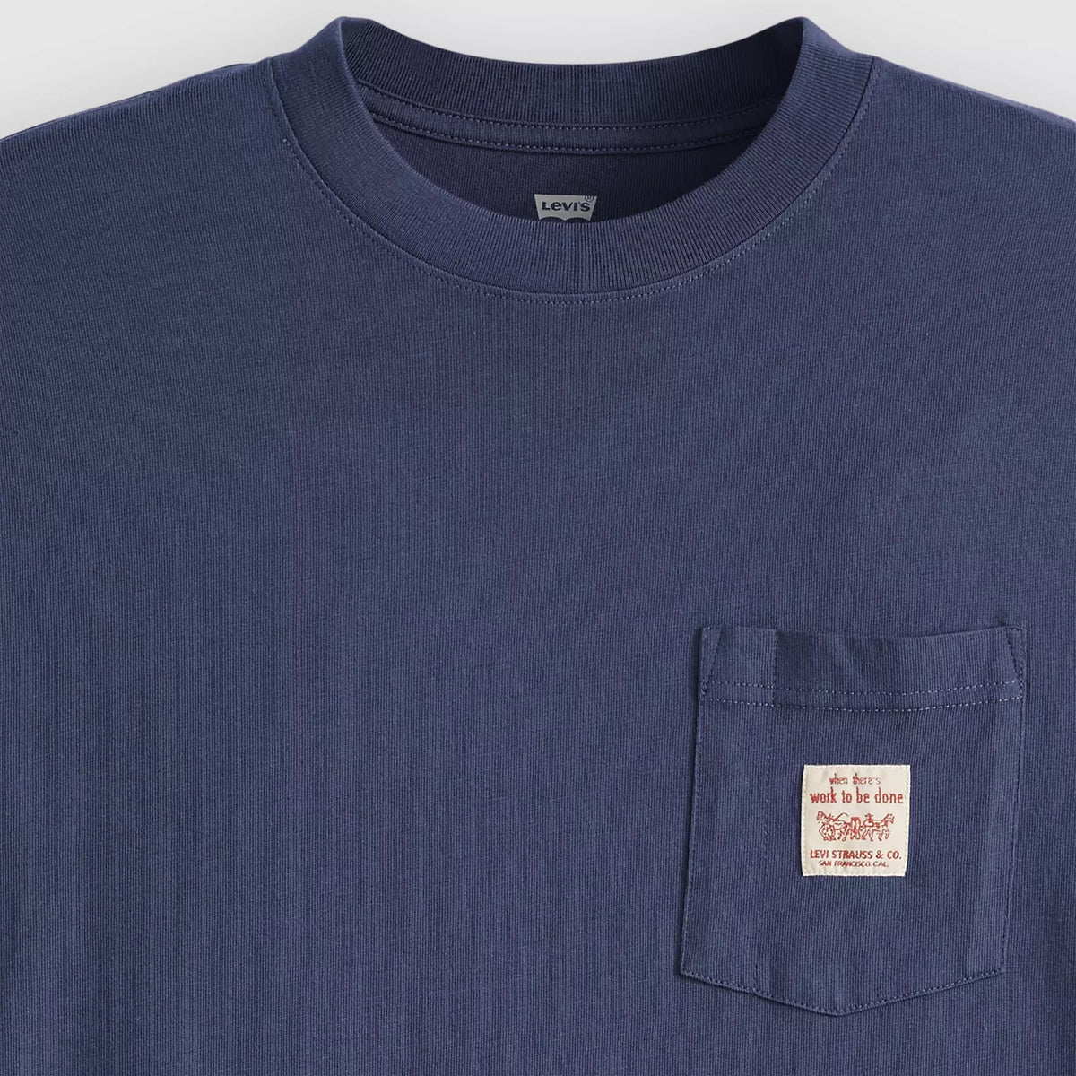 Short-sleeve Workwear T-shirt - Blue Indigo