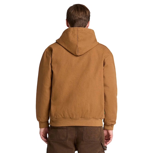 Insulated Canvas Bomber - Dark Wheat