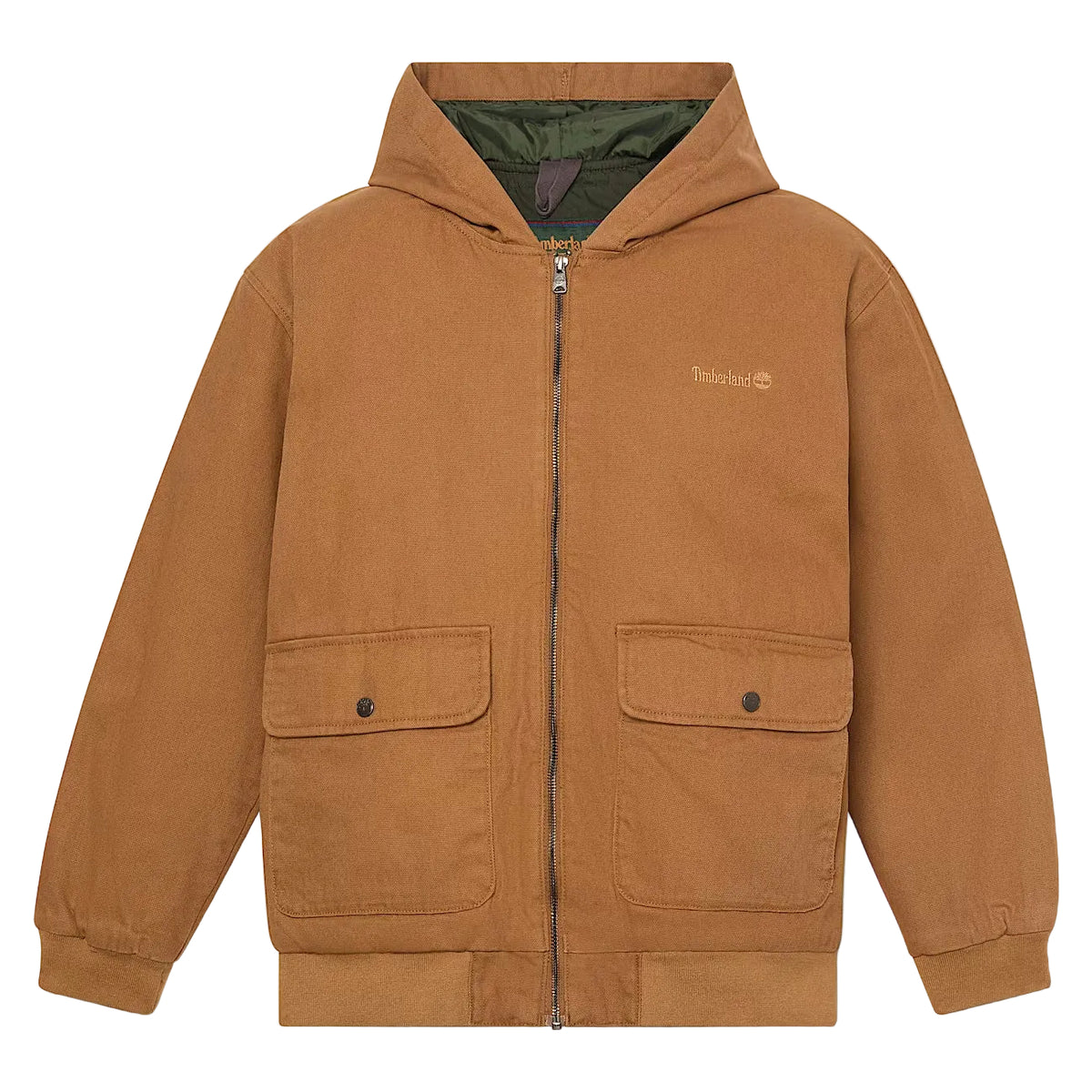 Insulated Canvas Bomber - Dark Wheat