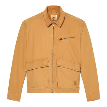 MEN'S STRAFFORD WASHED CANVAS JACKET - WHEAT