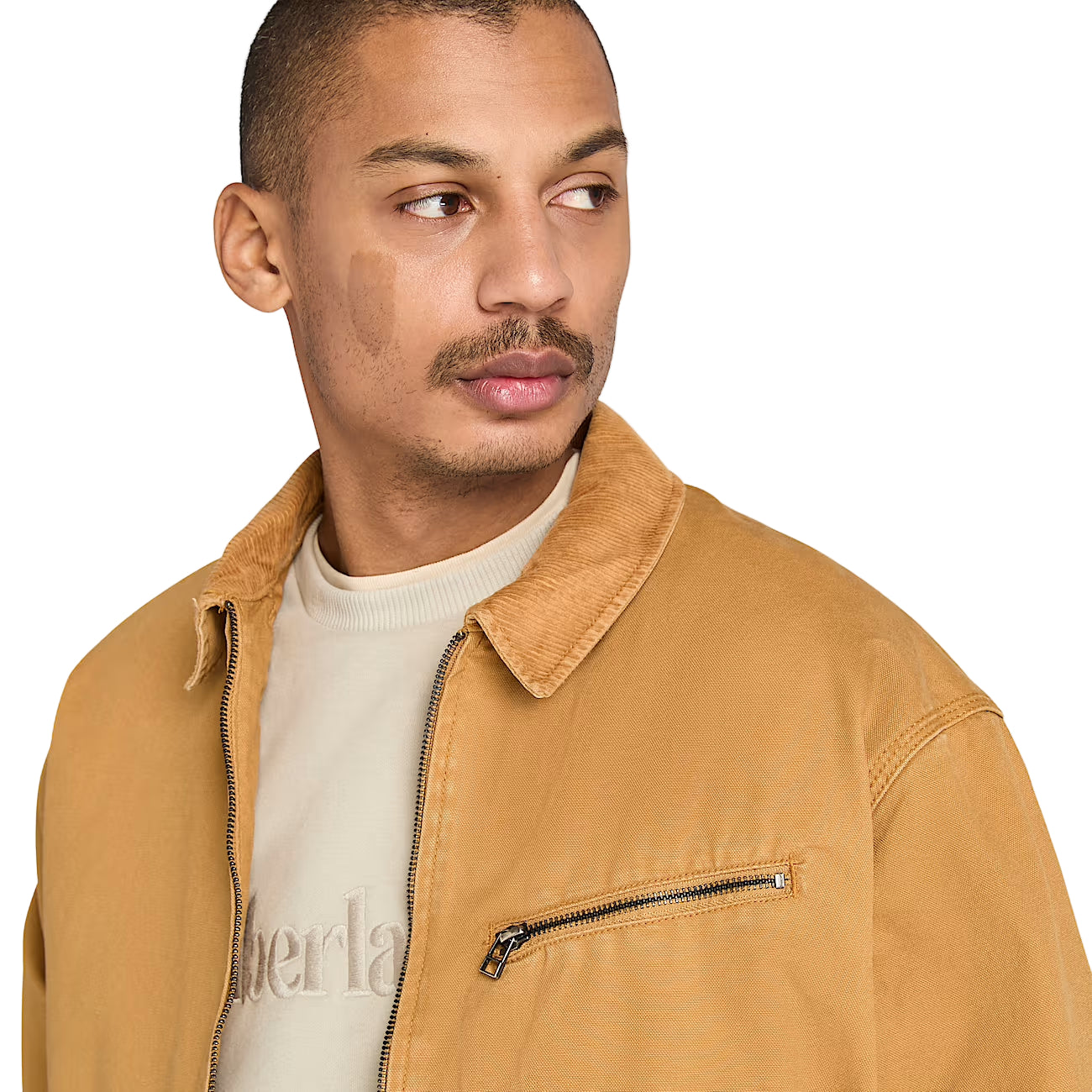 MEN'S STRAFFORD WASHED CANVAS JACKET - WHEAT