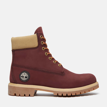 Men's Timberland® Premium 6-Inch Waterproof Boot - BURGUNDY