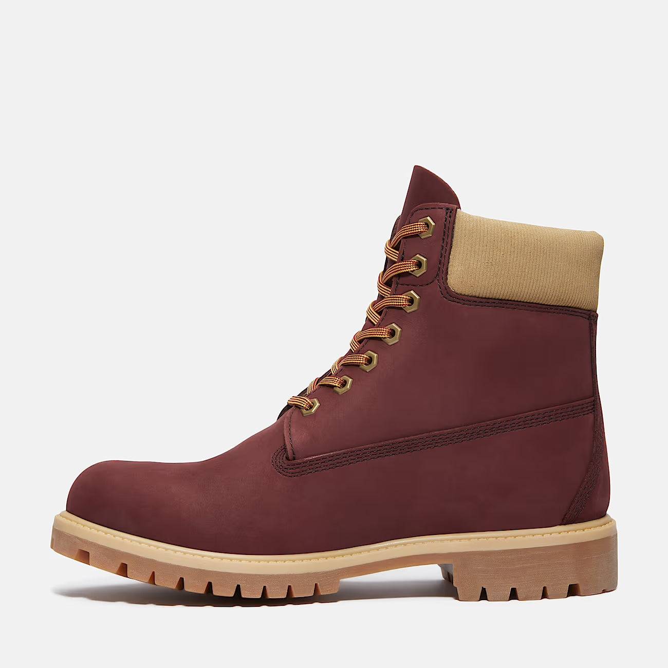 Men's Timberland® Premium 6-Inch Waterproof Boot - BURGUNDY
