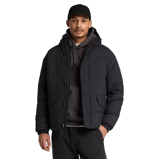 Manteau bouffant hydrofuge - Noir