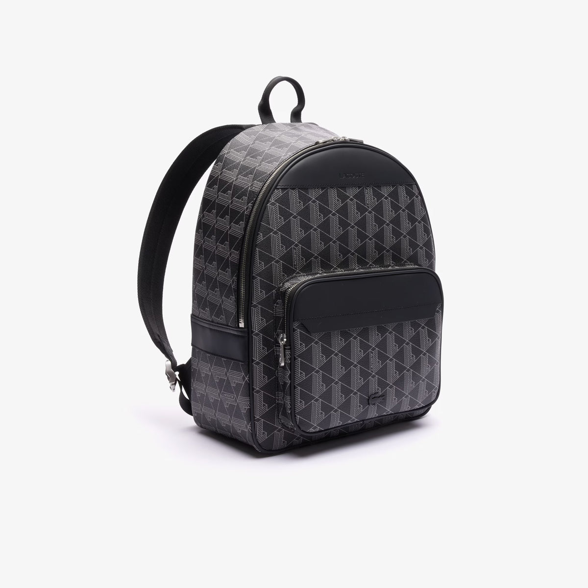 Sac à dos The Blend en toile monogramme noir gris
