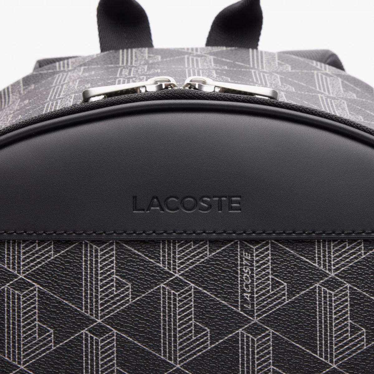 Sac à dos The Blend en toile monogramme noir gris