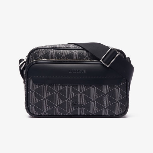Sac à bandoulière The Blend MONOGRAM noir gris