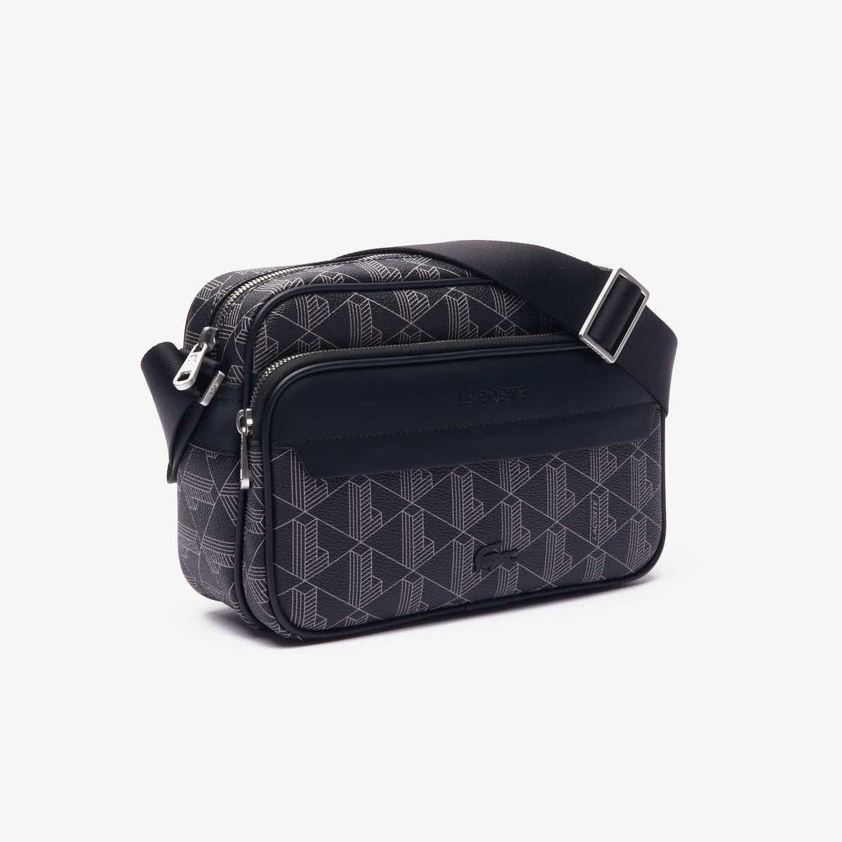 Sac à bandoulière The Blend MONOGRAM noir gris