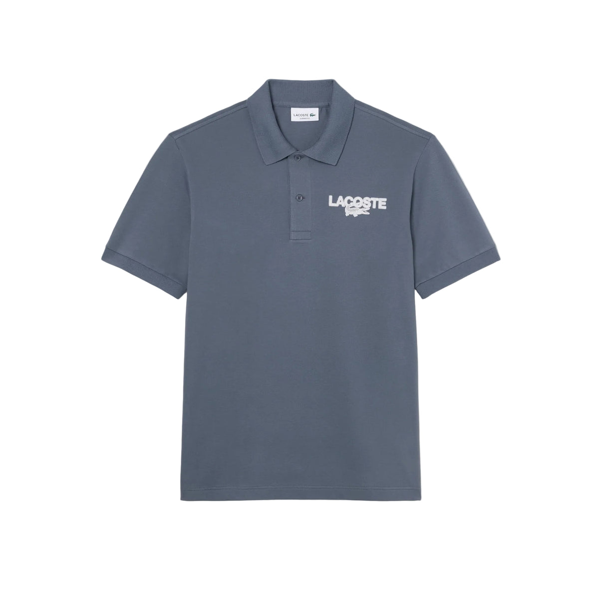Polo en Piqué imprimé classic fit - Gris