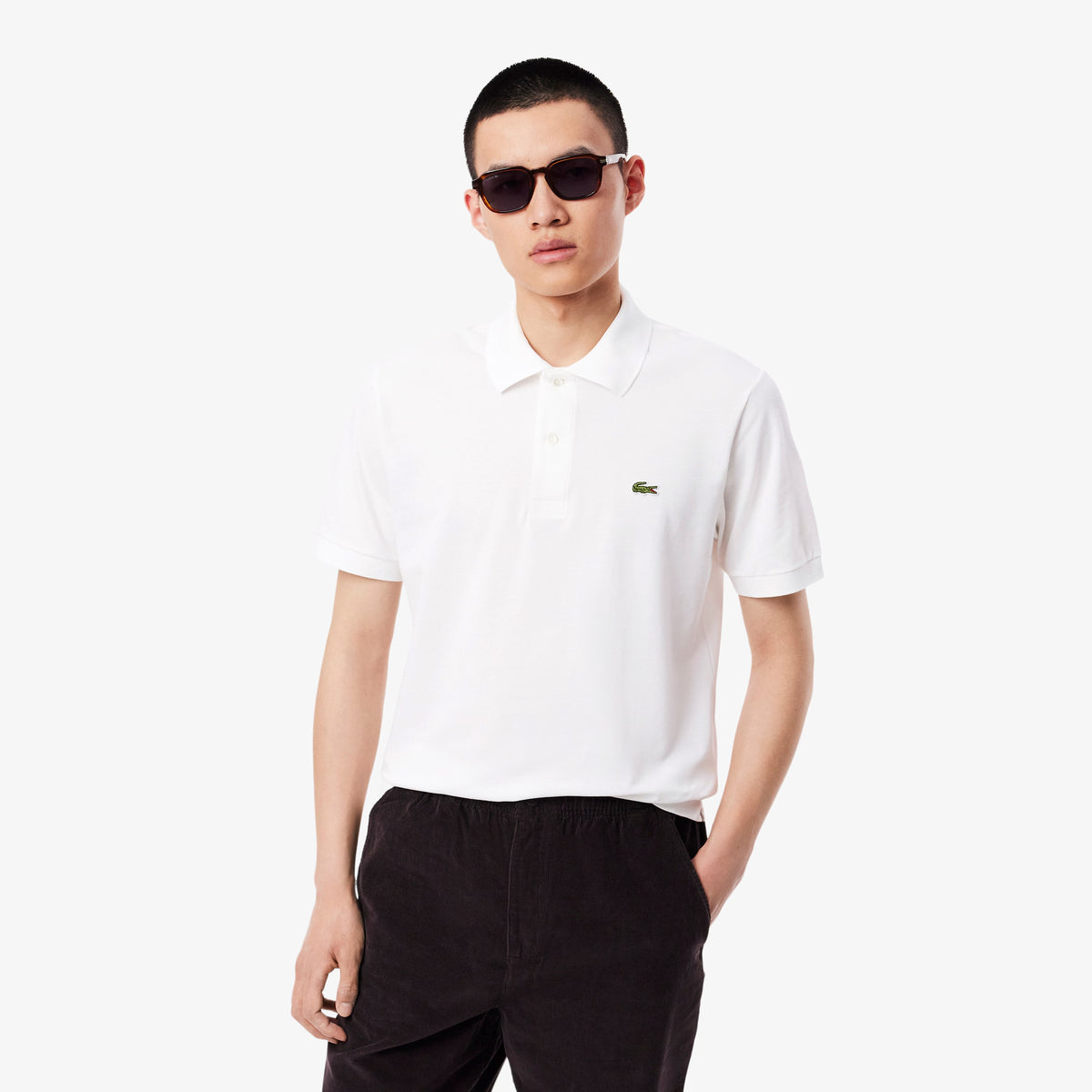 Polo Original L.12.12 coton - Blanc