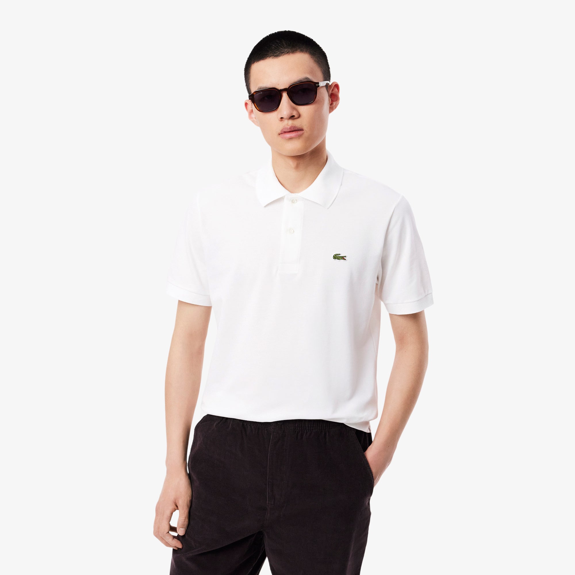 Polo Original L.12.12 coton - Blanc