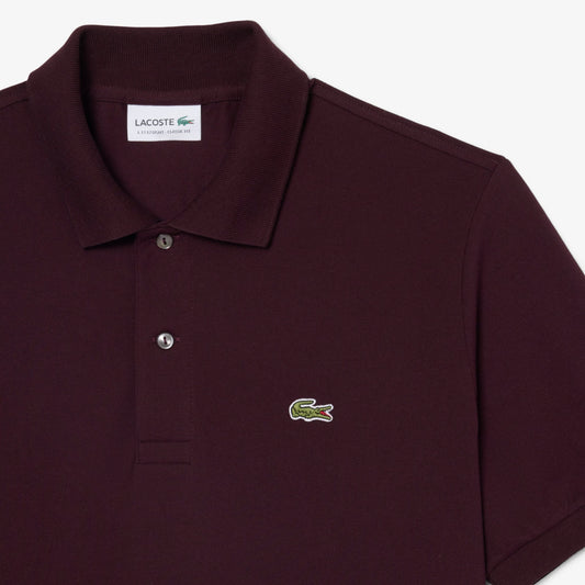 Polo Original L.12.12 coton - Marron bourgogne