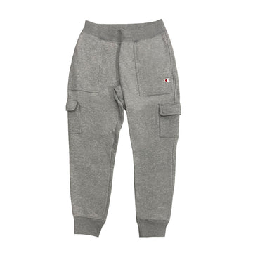 Reverse Weave Cargo Joggers - OXFORD GRAY