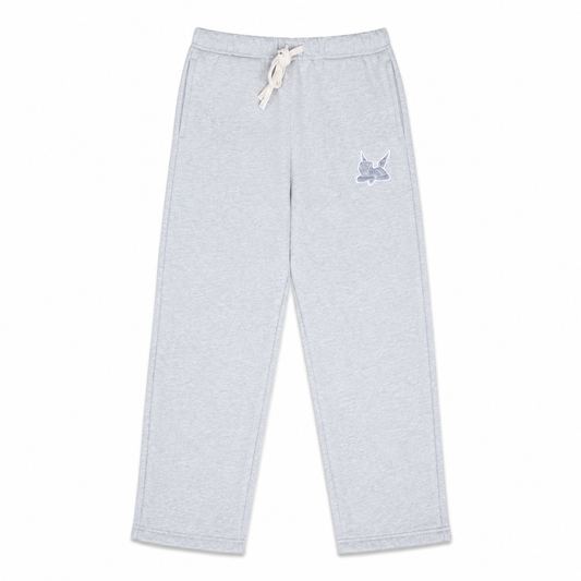 Relaxed Sweatpants Saint Logo - Grey-GRY
